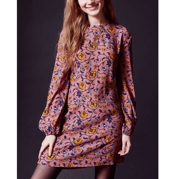 FOR LOVE AND LEMONS open back long sleeve floral dress - Picture 2 of 9